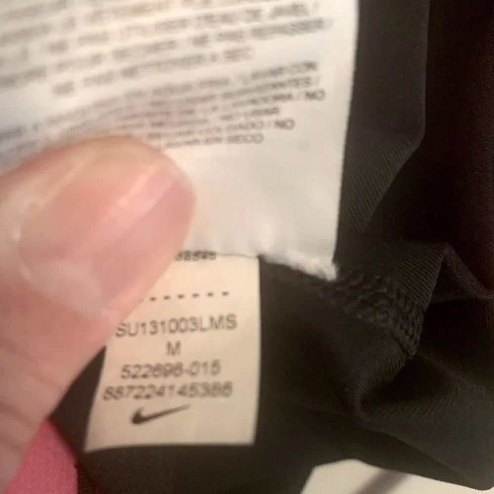 Women’s Nike leggings. Size medium.